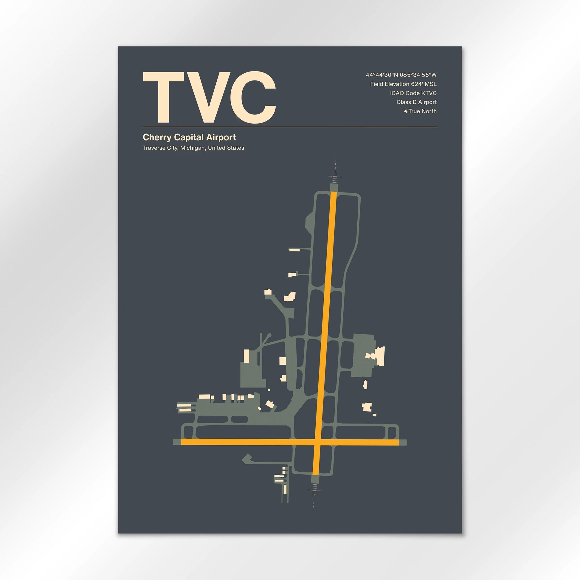 TVC Airport Diagram