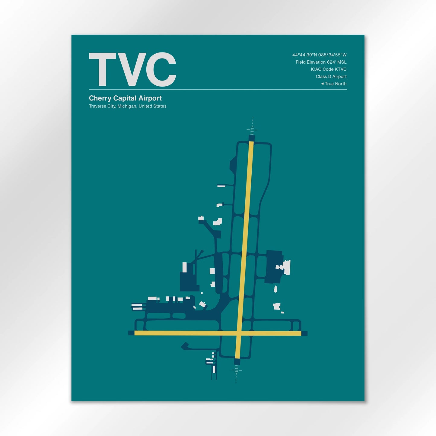 TVC Airport Diagram