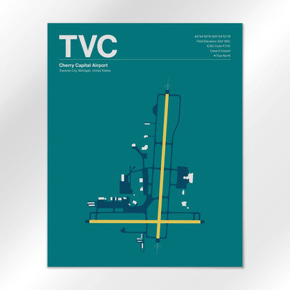 TVC Airport Diagram