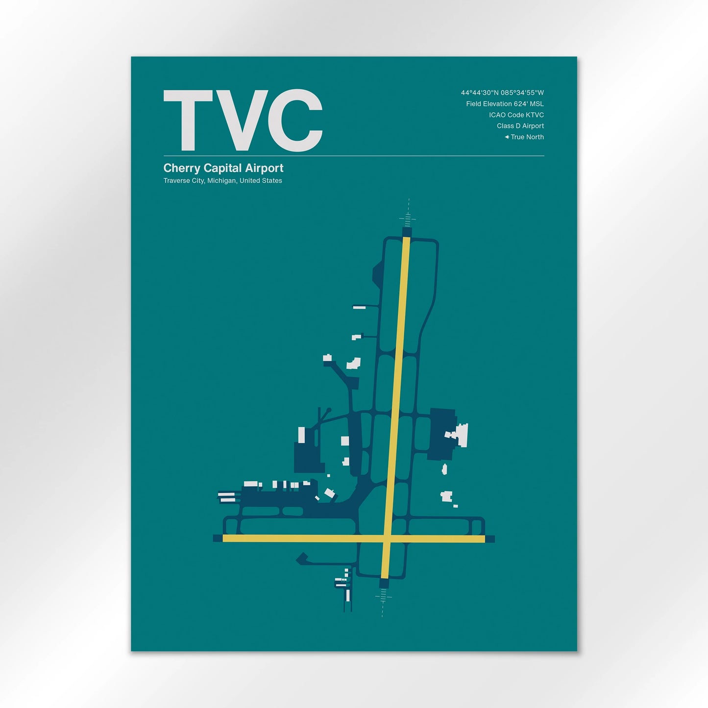 TVC Airport Diagram