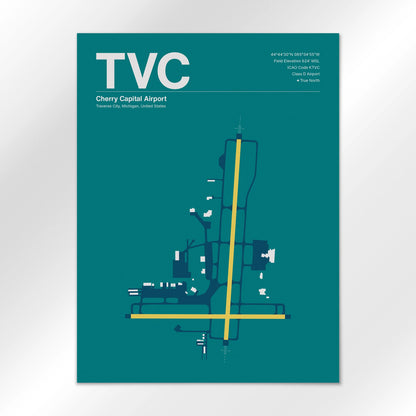 TVC Airport Diagram