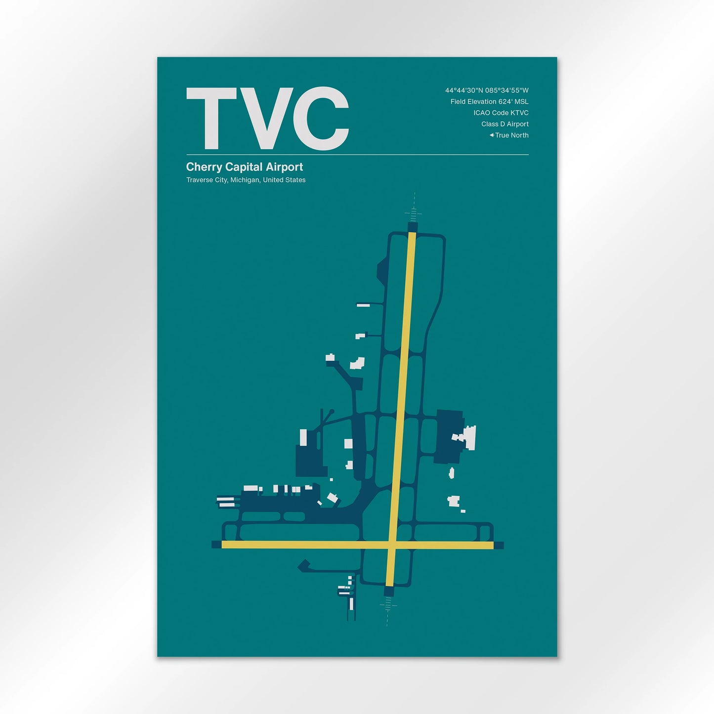 TVC Airport Diagram