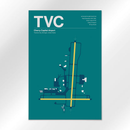 TVC Airport Diagram