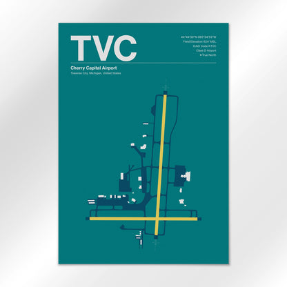 TVC Airport Diagram