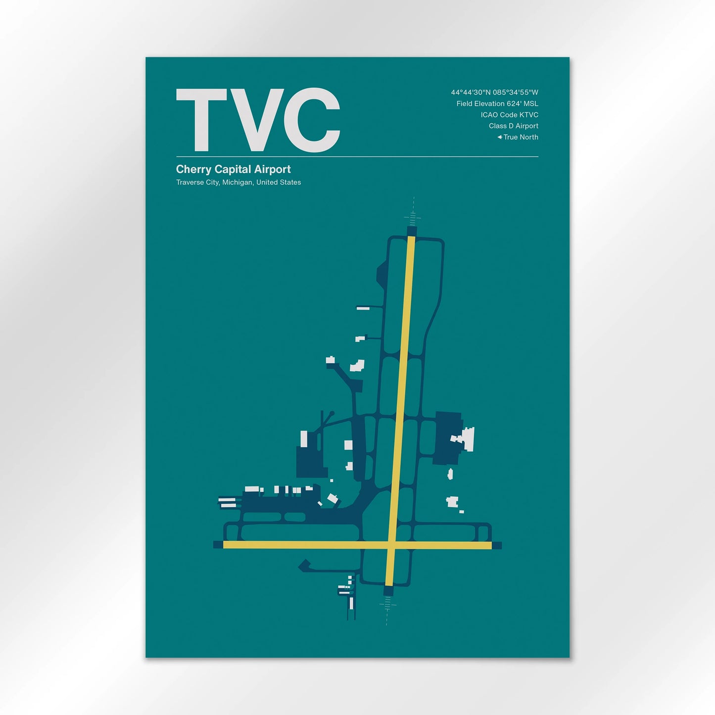 TVC Airport Diagram