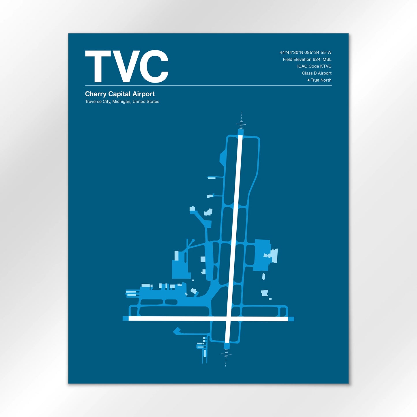 TVC Airport Diagram