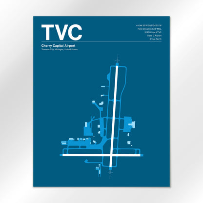 TVC Airport Diagram