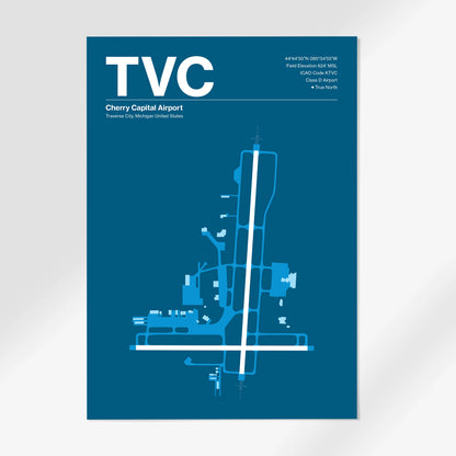 TVC Airport Diagram