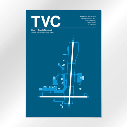 TVC Airport Diagram