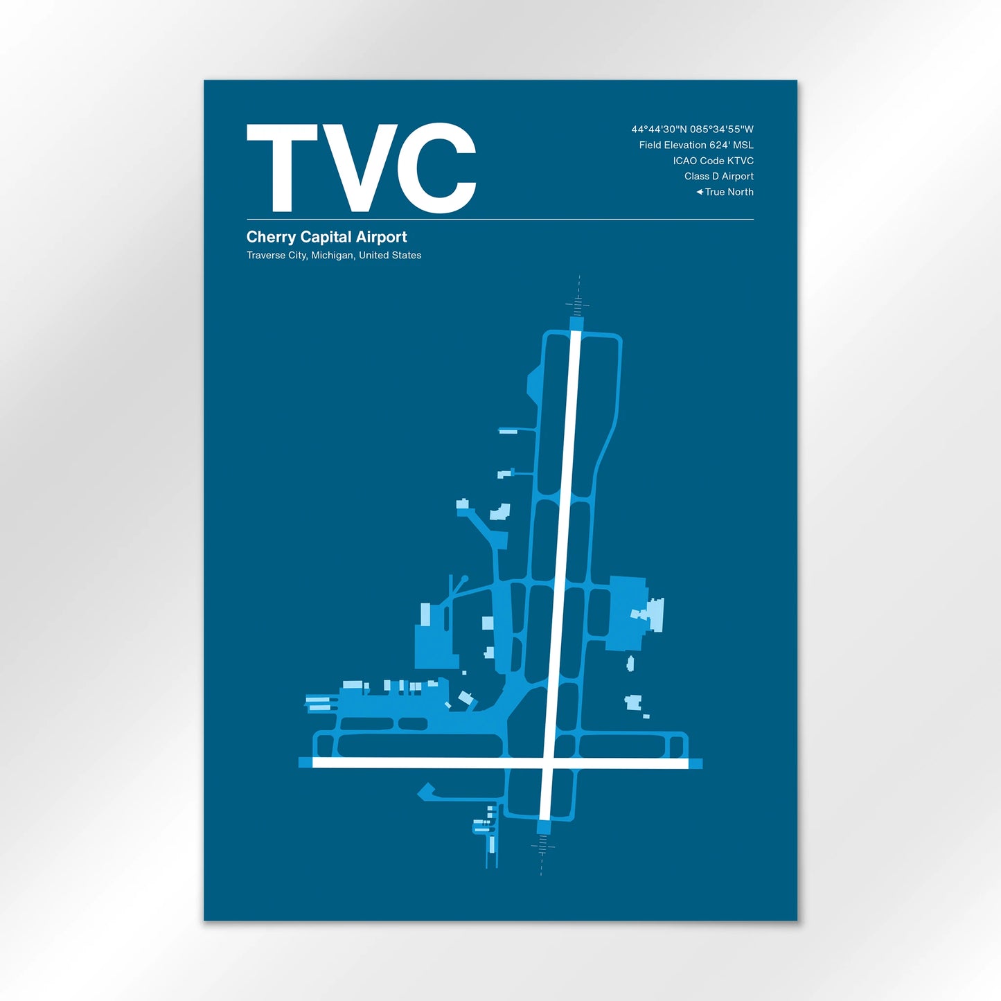 TVC Airport Diagram