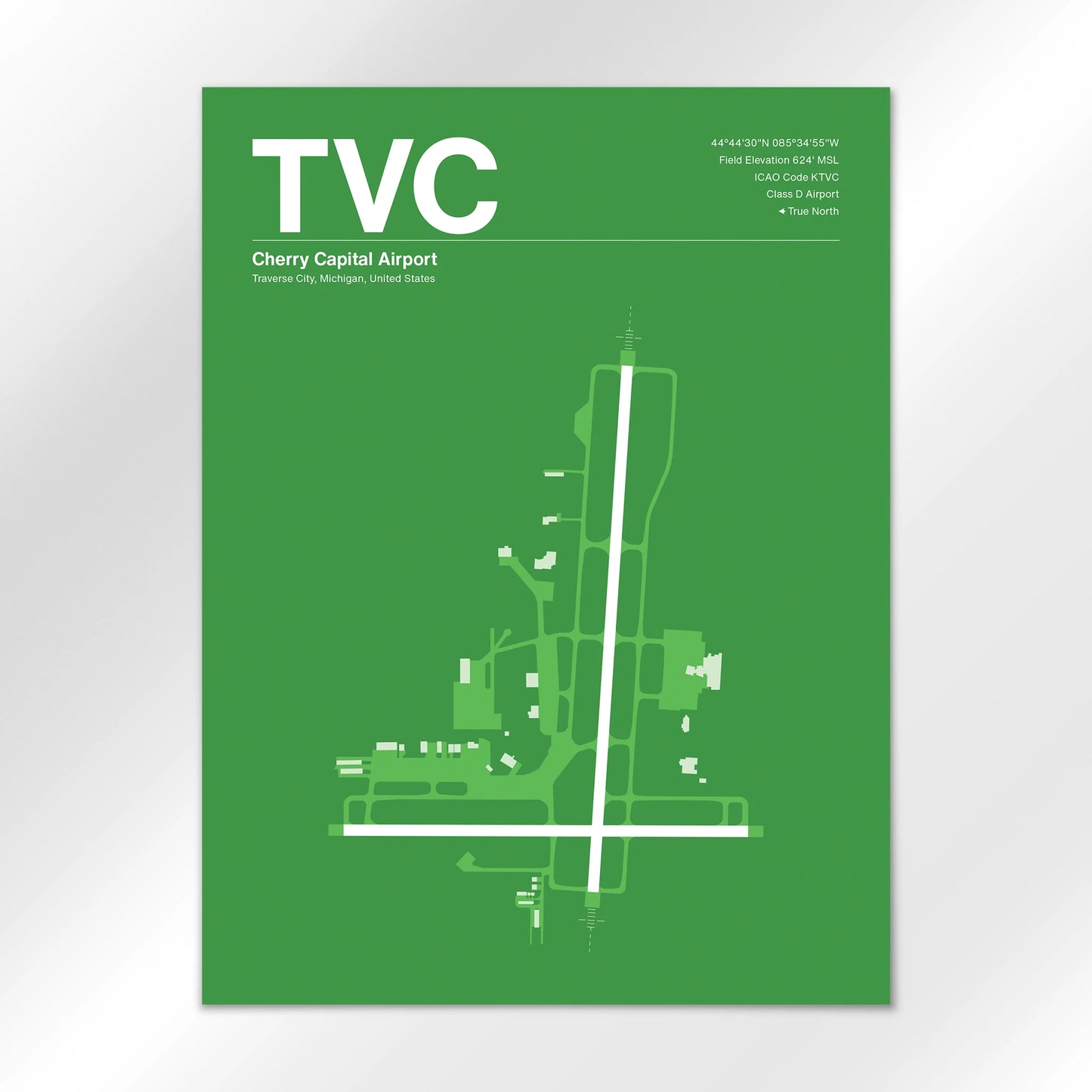 TVC Airport Diagram