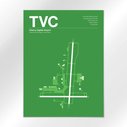 TVC Airport Diagram