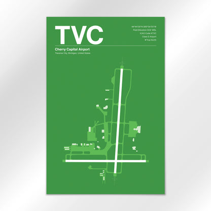 TVC Airport Diagram