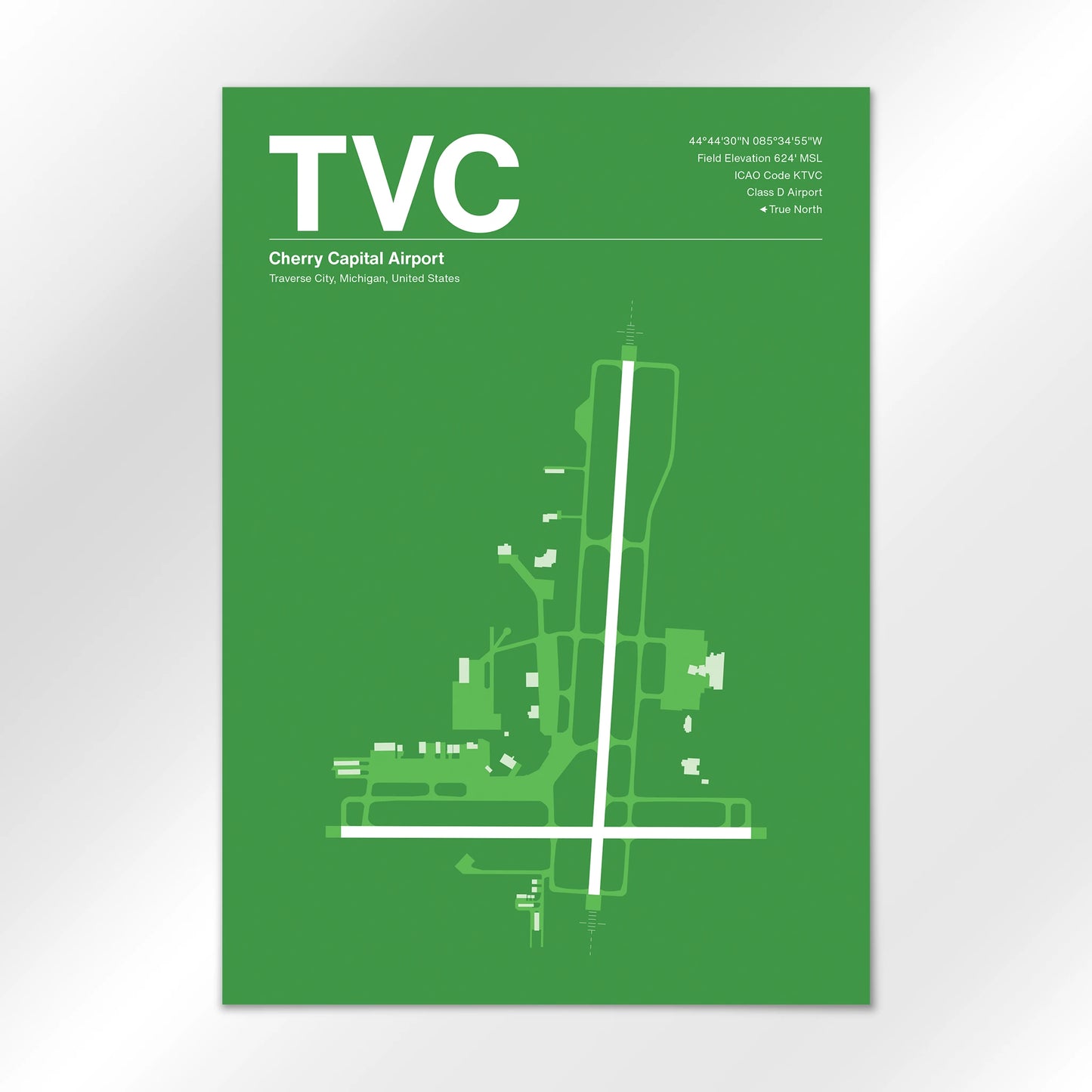 TVC Airport Diagram