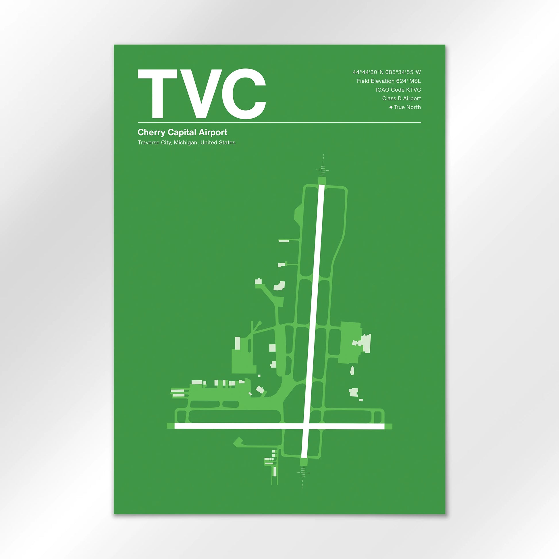 TVC Airport Diagram