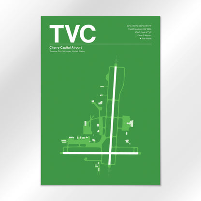 TVC Airport Diagram