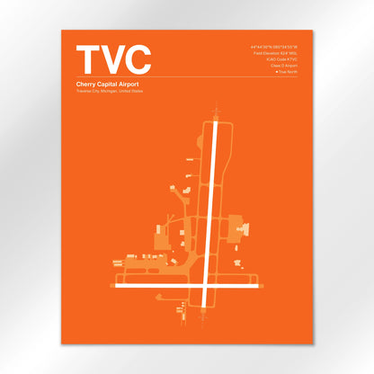 TVC Airport Diagram
