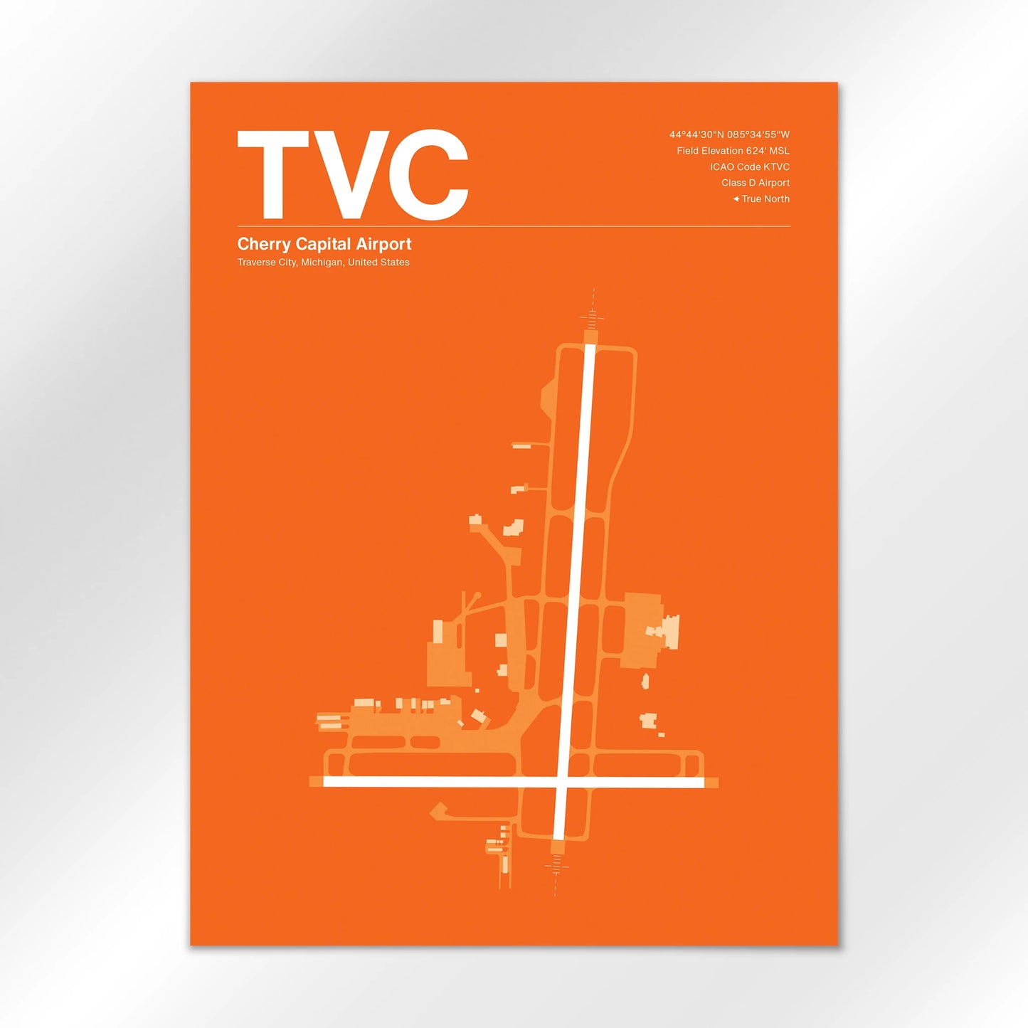 TVC Airport Diagram