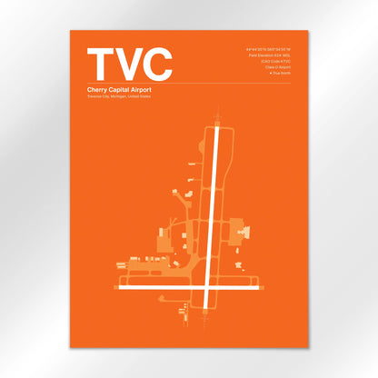 TVC Airport Diagram