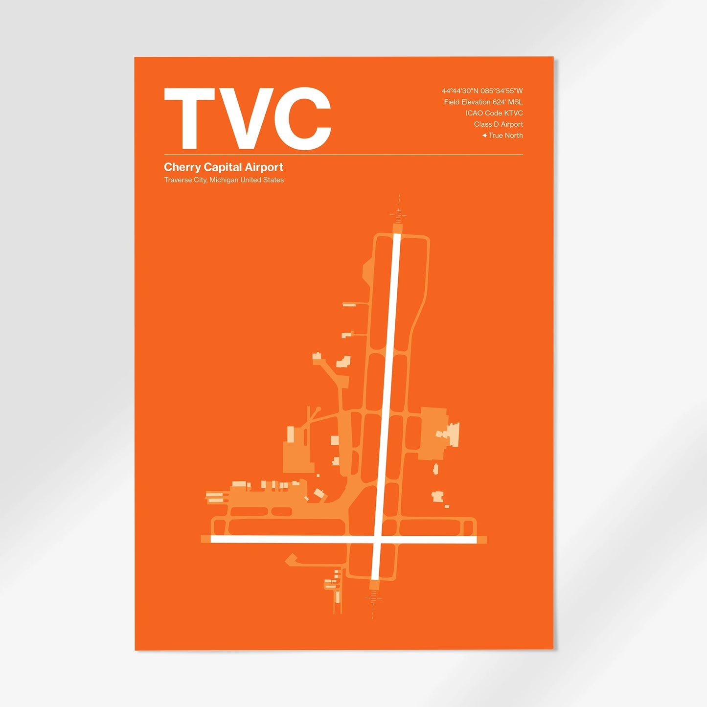 TVC Airport Diagram