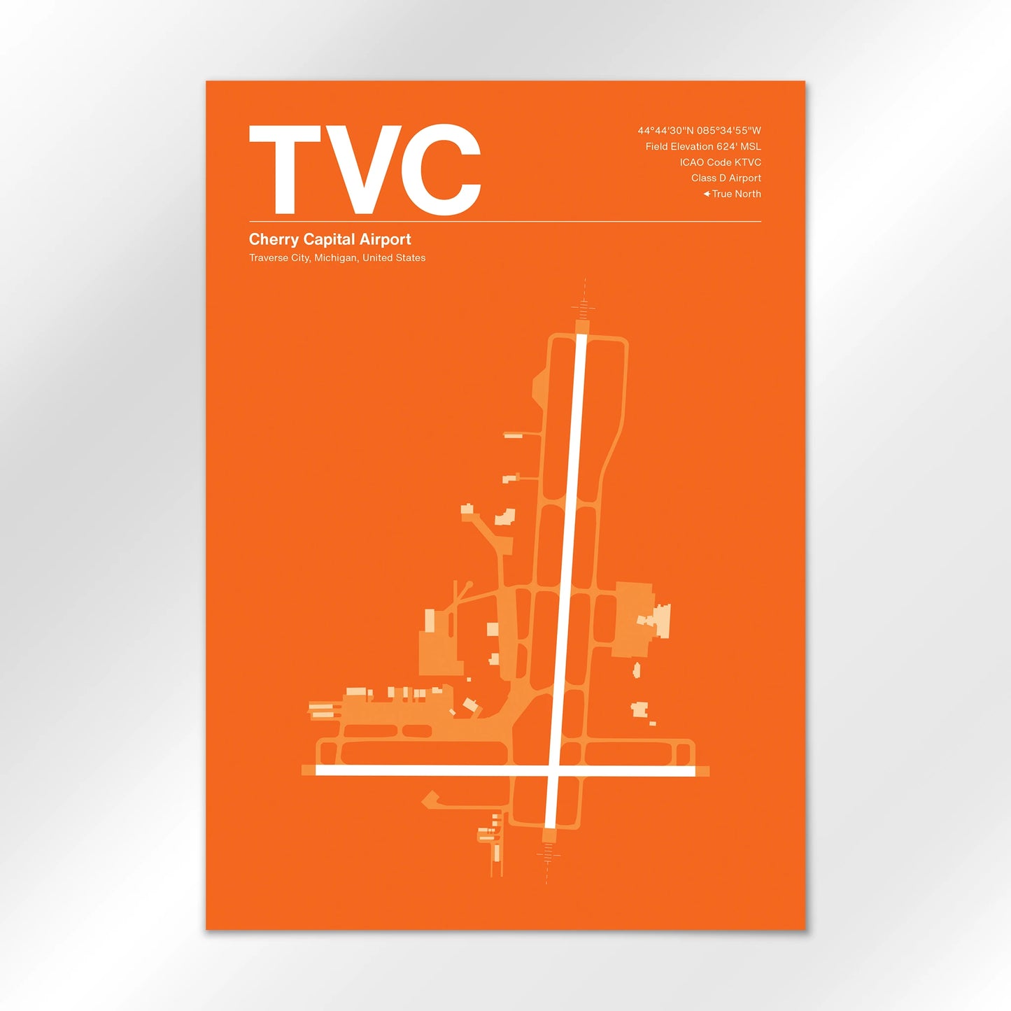 TVC Airport Diagram