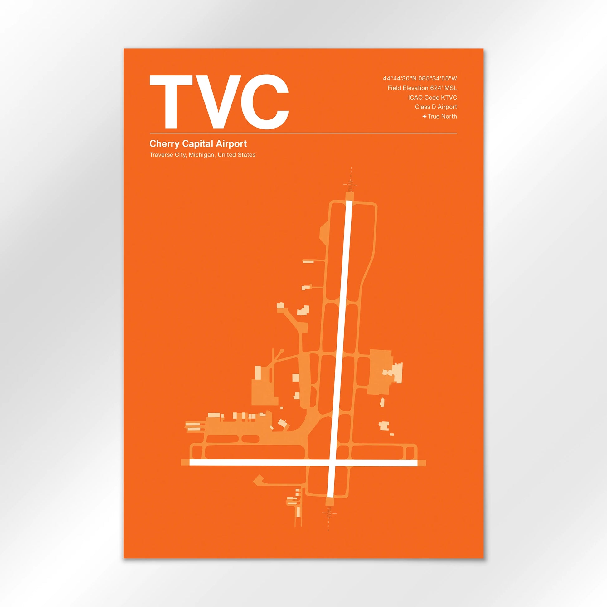 TVC Airport Diagram