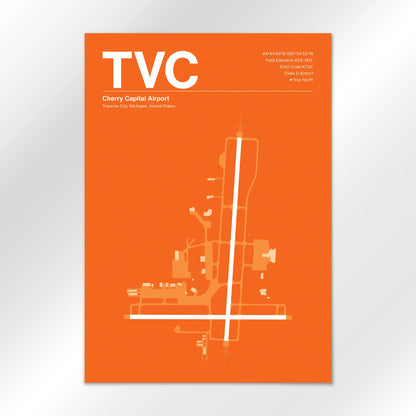 TVC Airport Diagram