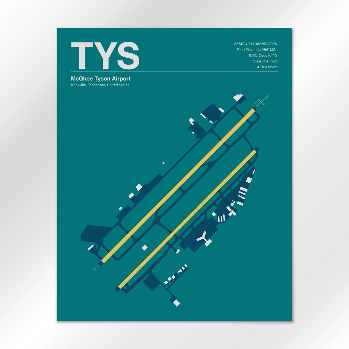 TYS Airport Diagram