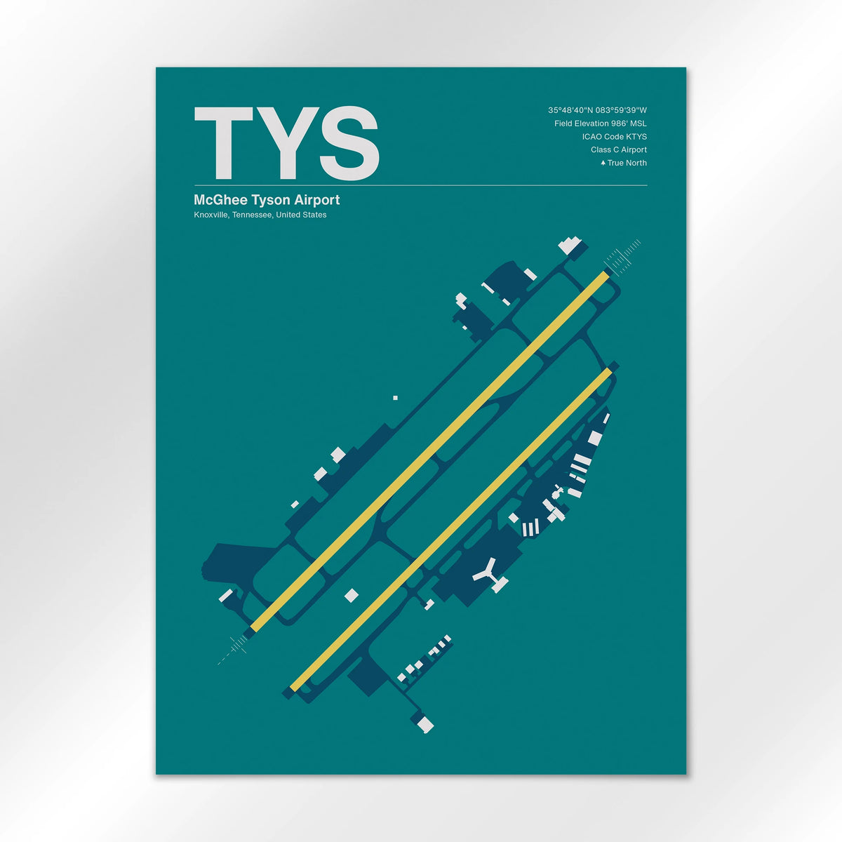 TYS Airport Diagram