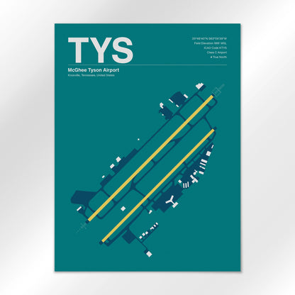 TYS Airport Diagram