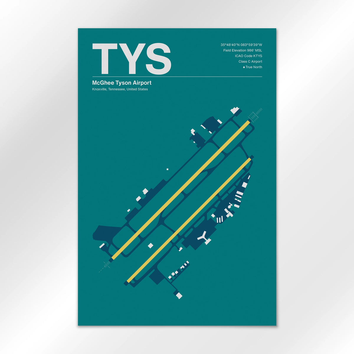 TYS Airport Diagram