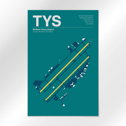 TYS Airport Diagram