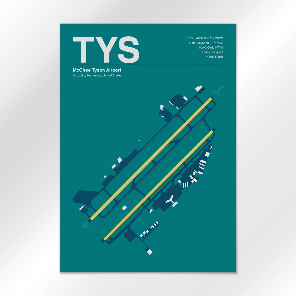 TYS Airport Diagram