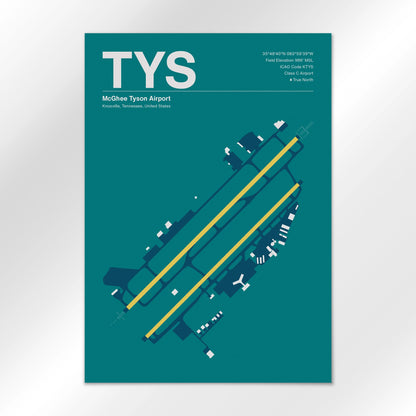 TYS Airport Diagram