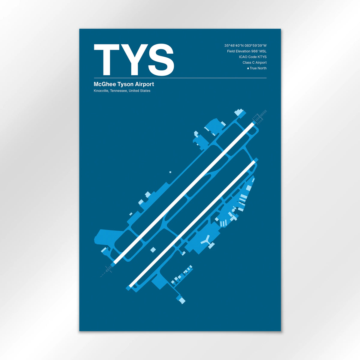 TYS Airport Diagram