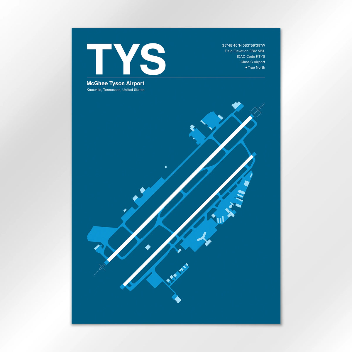 TYS Airport Diagram