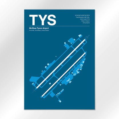 TYS Airport Diagram
