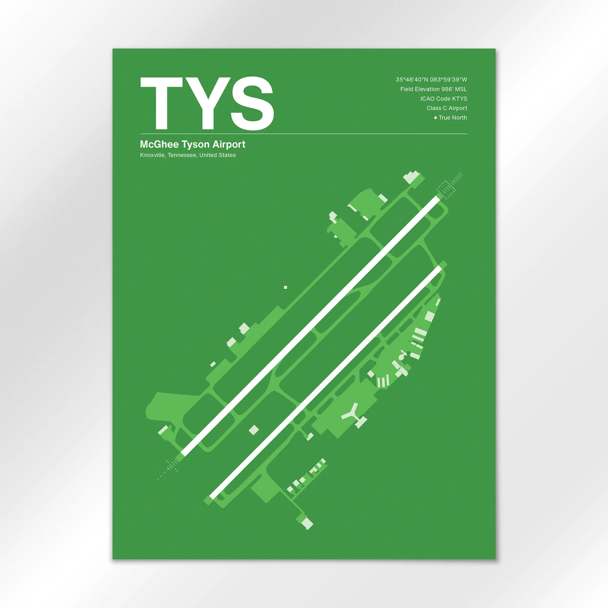 TYS Airport Diagram