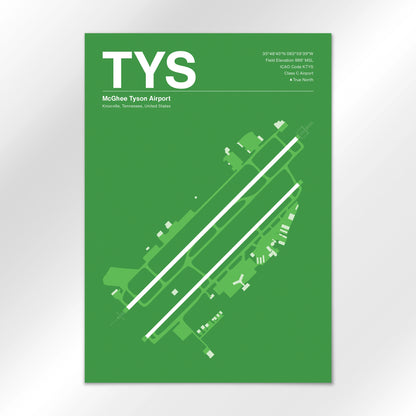 TYS Airport Diagram