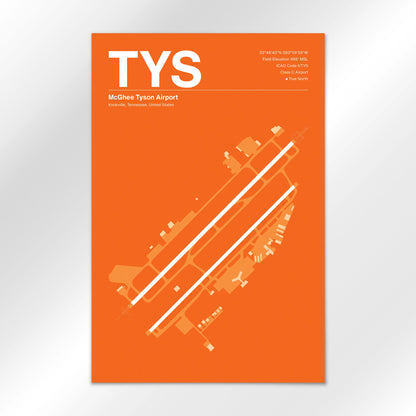 TYS Airport Diagram