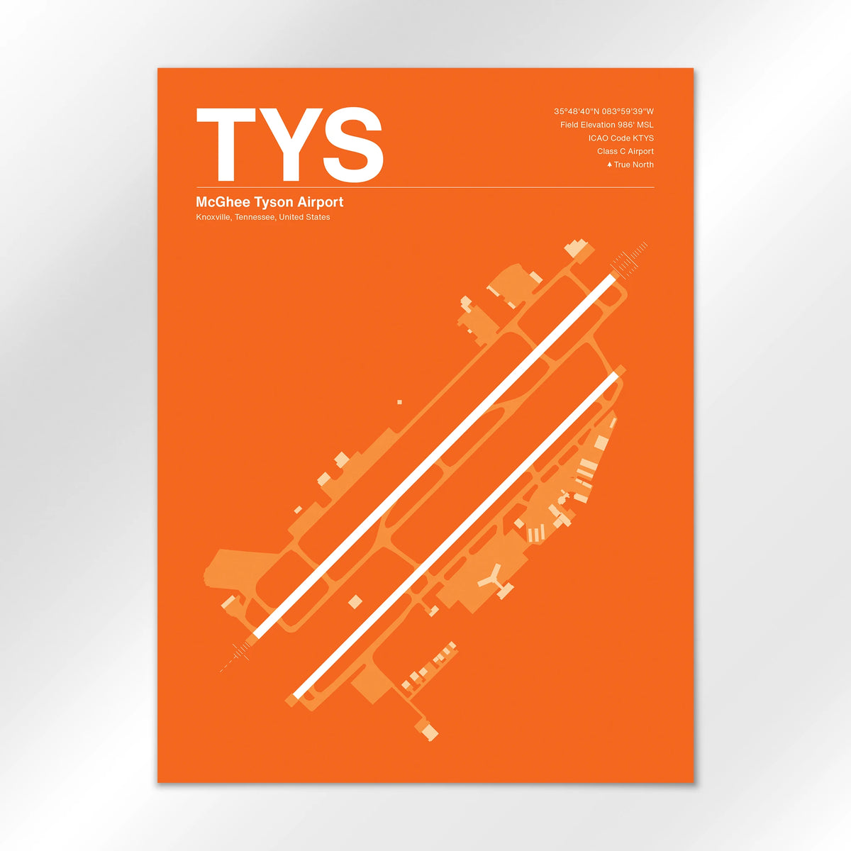 TYS Airport Diagram