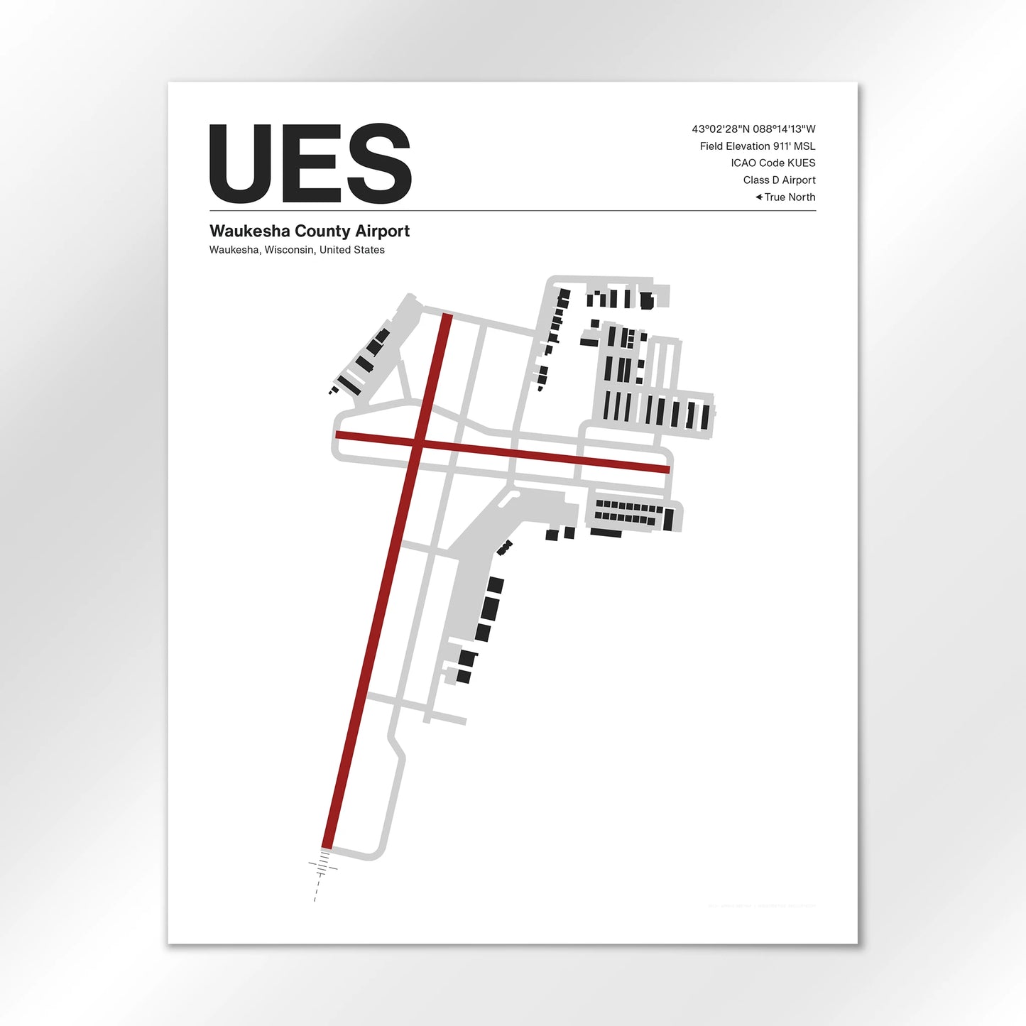 UES Airport Diagram