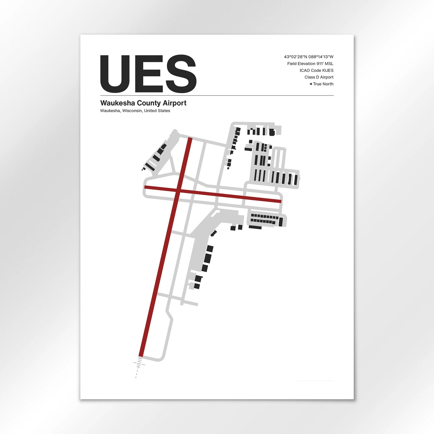 UES Airport Diagram