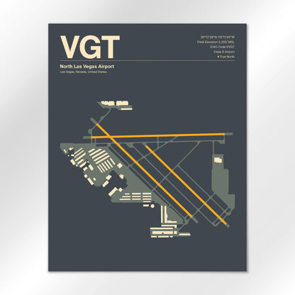 VGT Airport Diagram