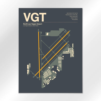 VGT Airport Diagram
