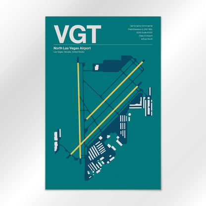 VGT Airport Diagram