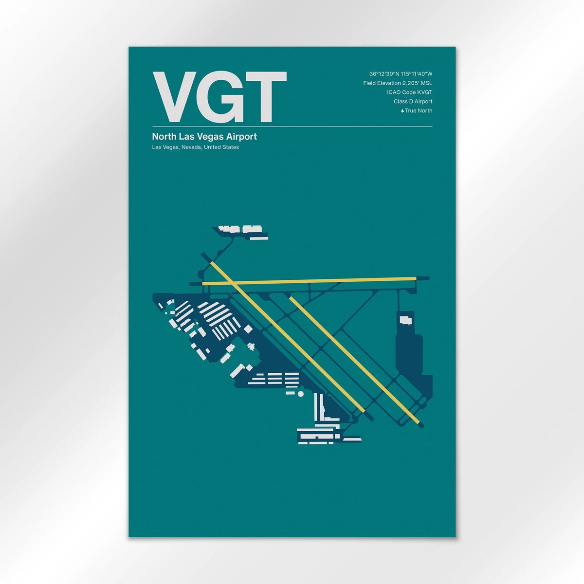 VGT Airport Diagram