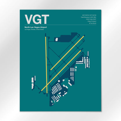VGT Airport Diagram