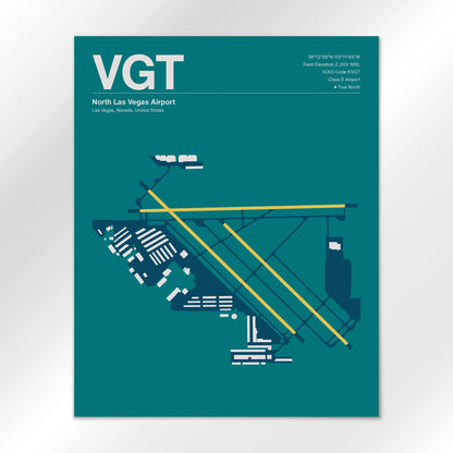 VGT Airport Diagram