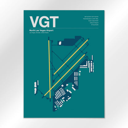VGT Airport Diagram